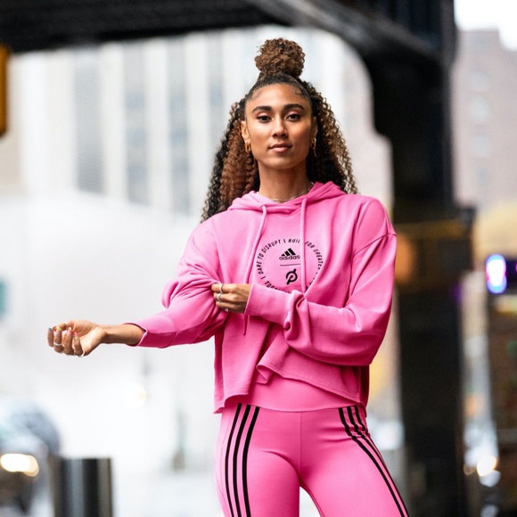 Peloton Tops - NWT Adidas Peloton Crop Hoodie